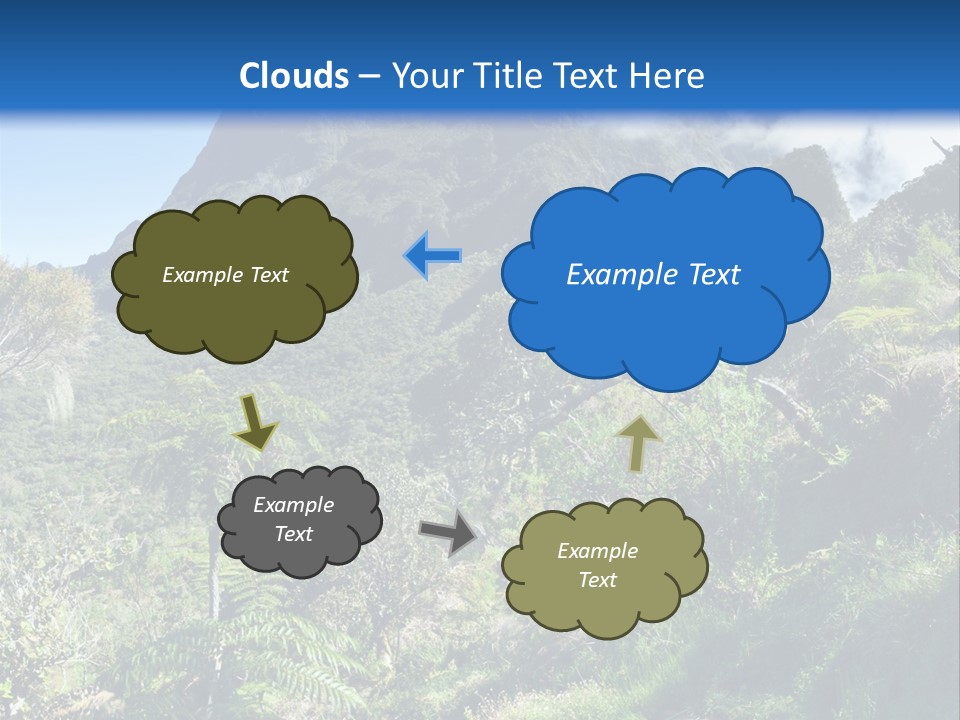 View Hike Piton PowerPoint Template