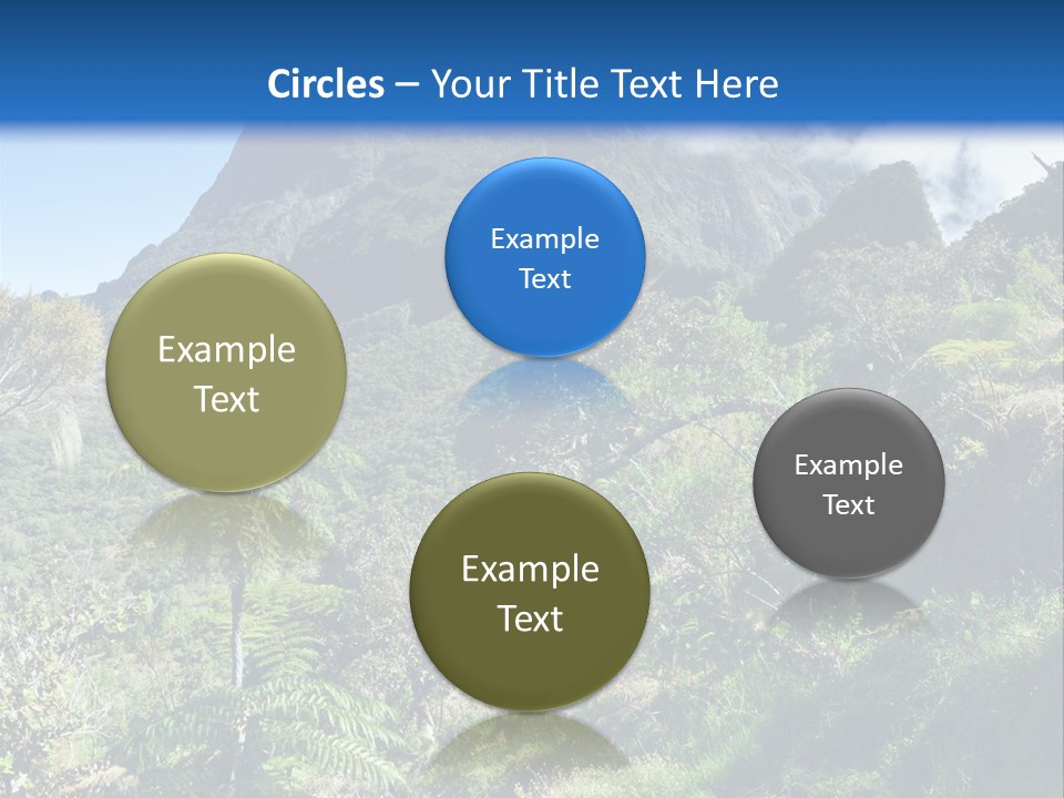View Hike Piton PowerPoint Template