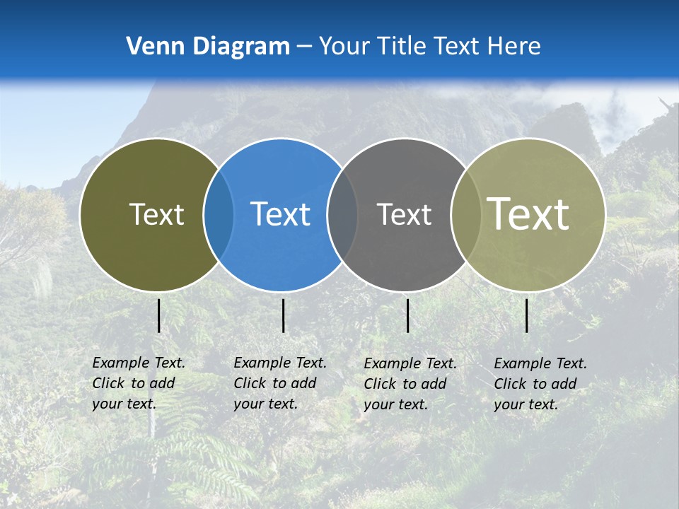 View Hike Piton PowerPoint Template