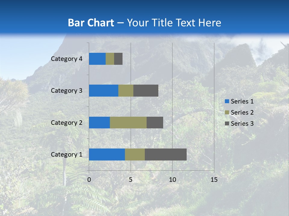 View Hike Piton PowerPoint Template