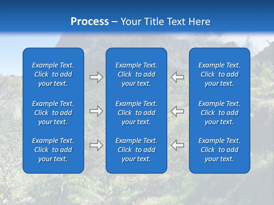 View Hike Piton PowerPoint Template