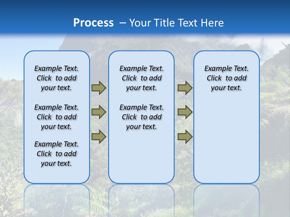 View Hike Piton PowerPoint Template