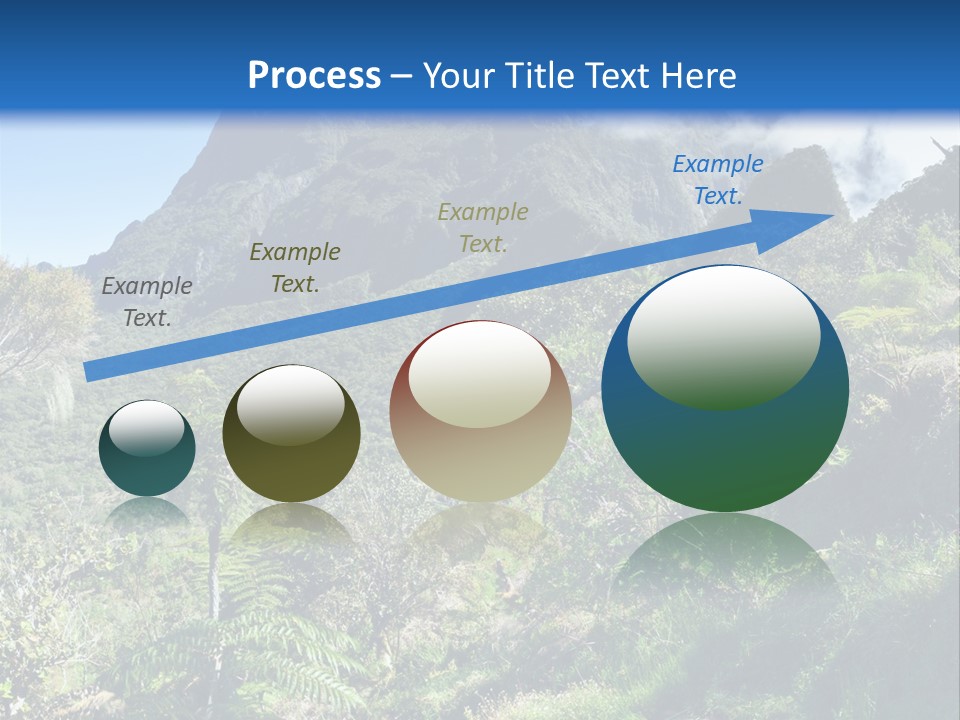 View Hike Piton PowerPoint Template