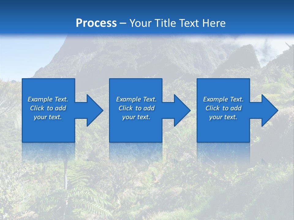 View Hike Piton PowerPoint Template