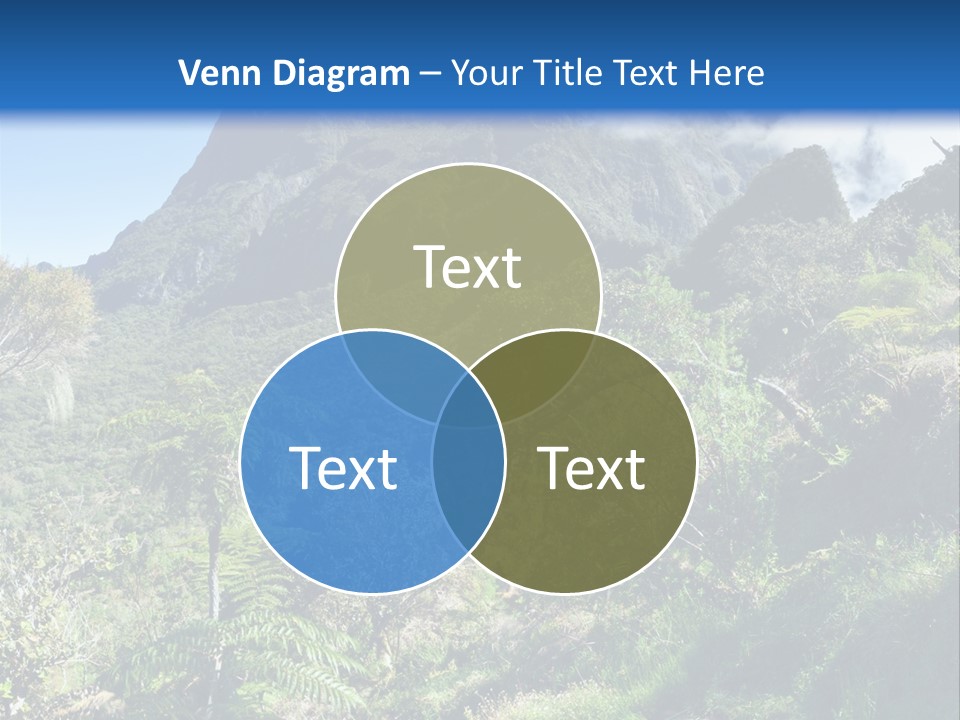 View Hike Piton PowerPoint Template