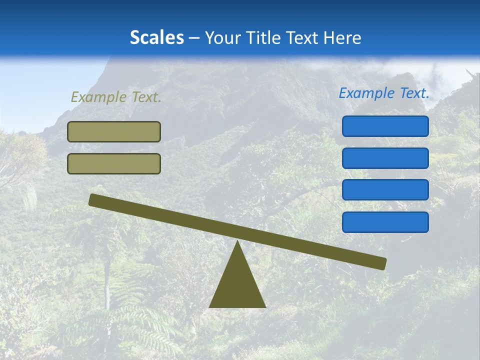 View Hike Piton PowerPoint Template