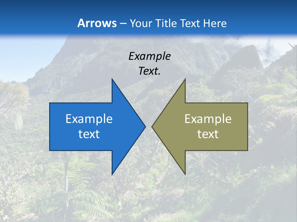 View Hike Piton PowerPoint Template