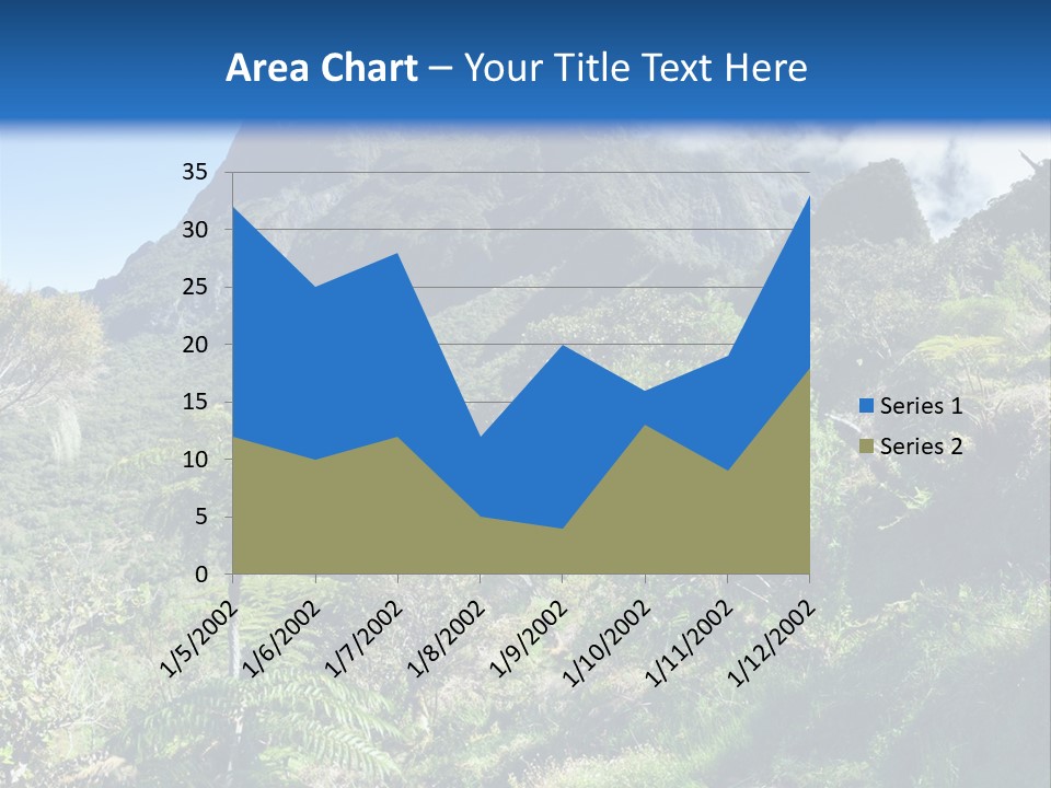 View Hike Piton PowerPoint Template