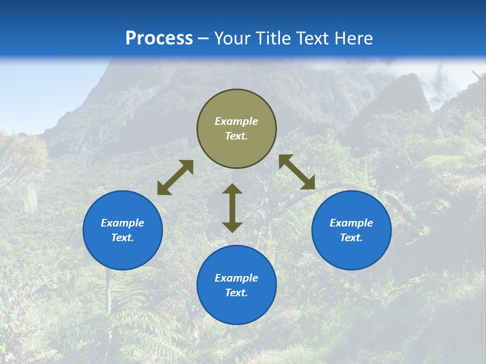 View Hike Piton PowerPoint Template