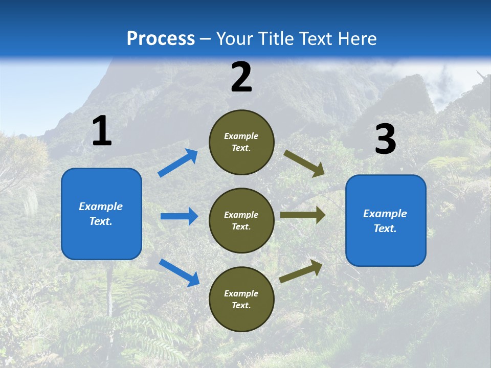 View Hike Piton PowerPoint Template