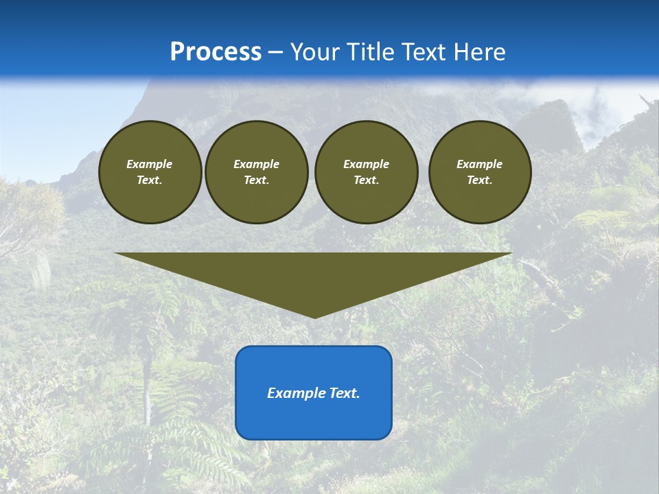 View Hike Piton PowerPoint Template