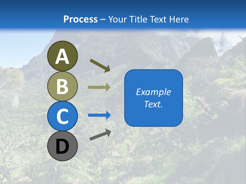 View Hike Piton PowerPoint Template