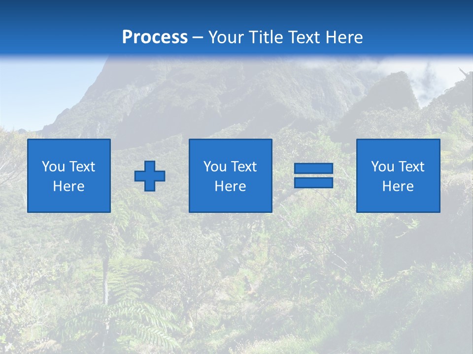 View Hike Piton PowerPoint Template