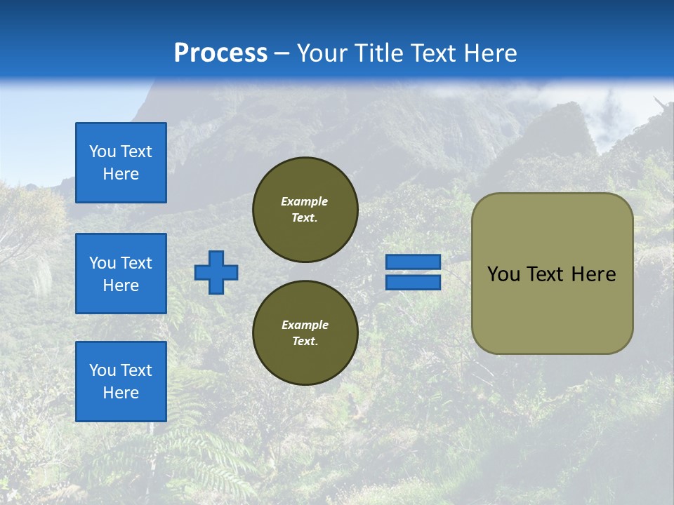 View Hike Piton PowerPoint Template