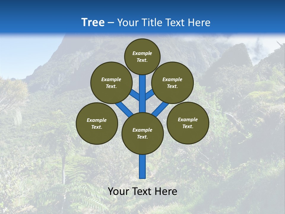 View Hike Piton PowerPoint Template