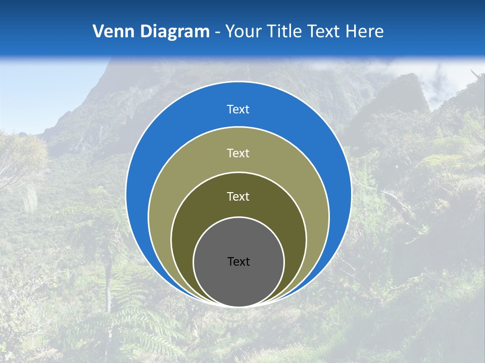 View Hike Piton PowerPoint Template