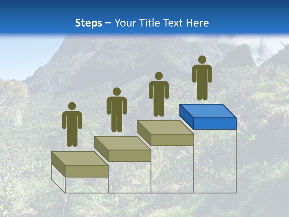 View Hike Piton PowerPoint Template