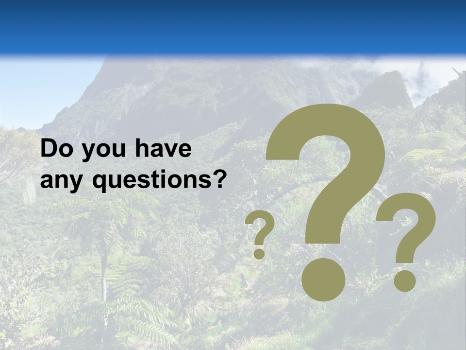 View Hike Piton PowerPoint Template