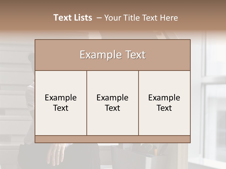 Depression One Person Waiting PowerPoint Template