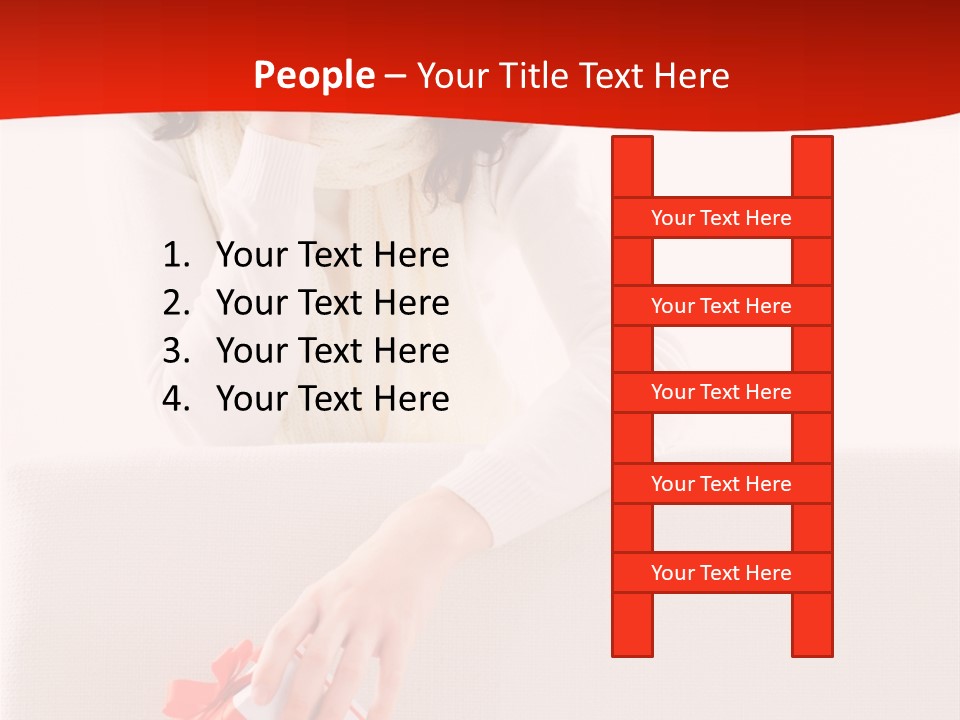 Hat Seasonal People PowerPoint Template