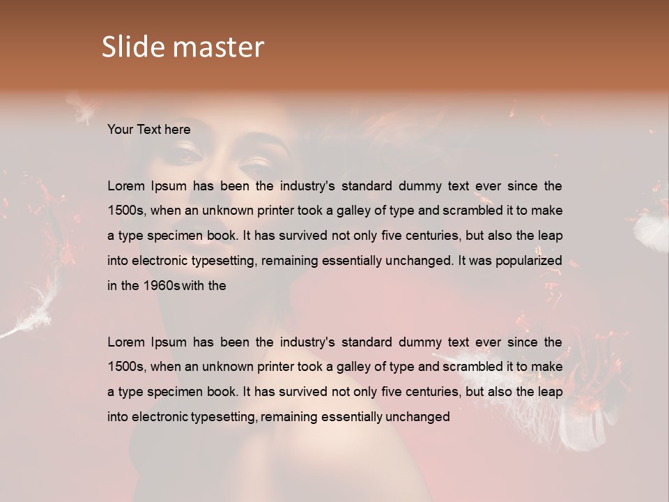 Adult Fantasy Beautiful PowerPoint Template