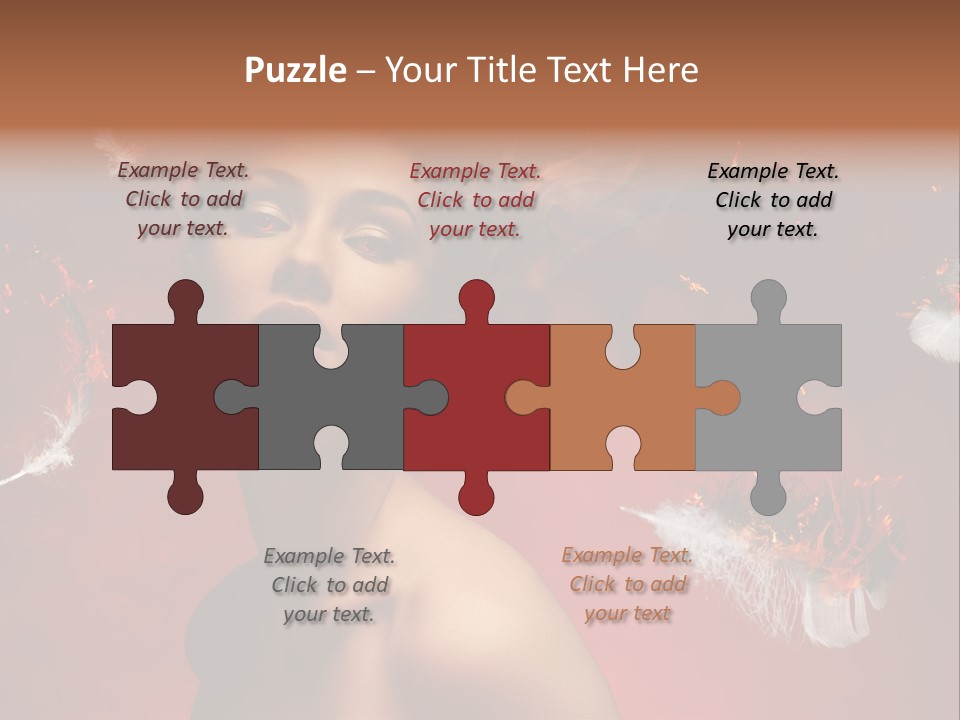 Adult Fantasy Beautiful PowerPoint Template