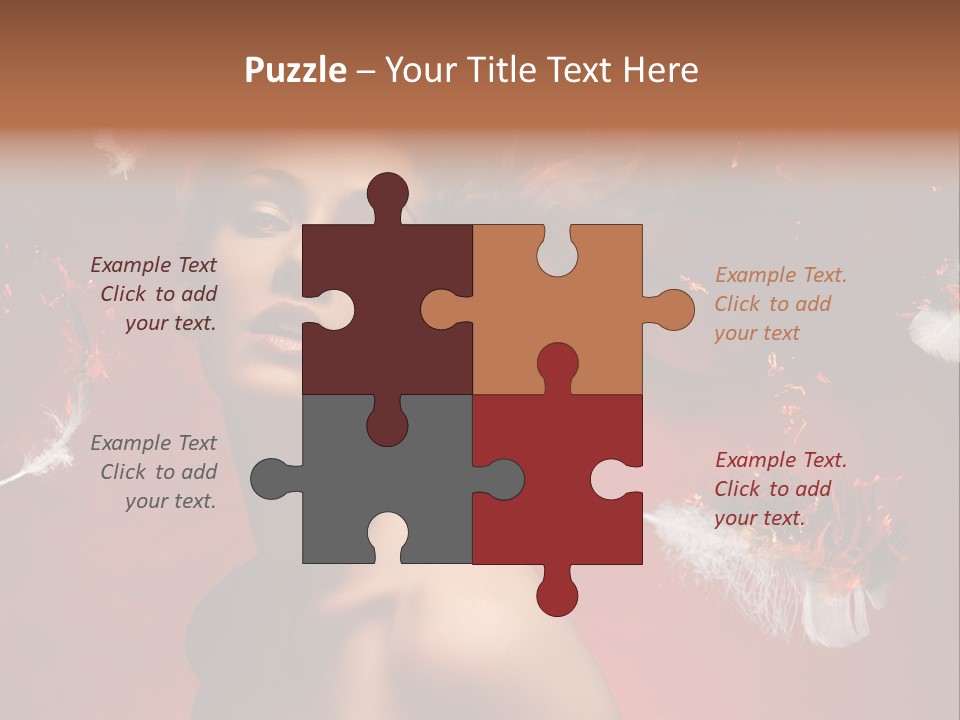 Adult Fantasy Beautiful PowerPoint Template