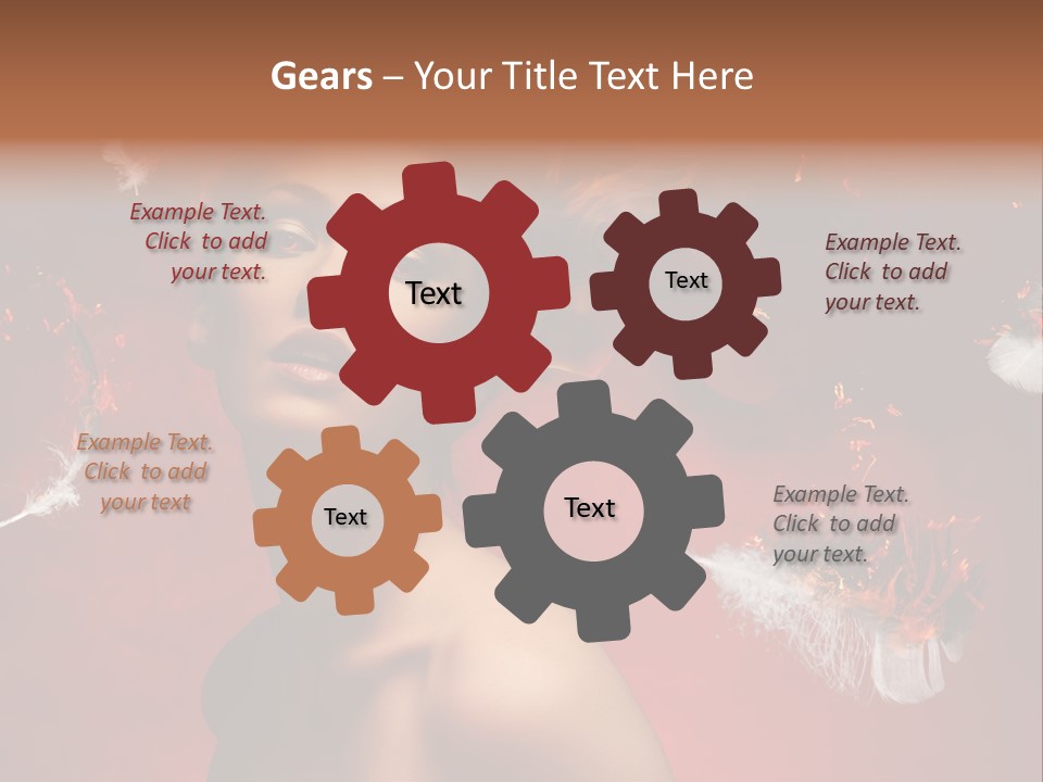 Adult Fantasy Beautiful PowerPoint Template