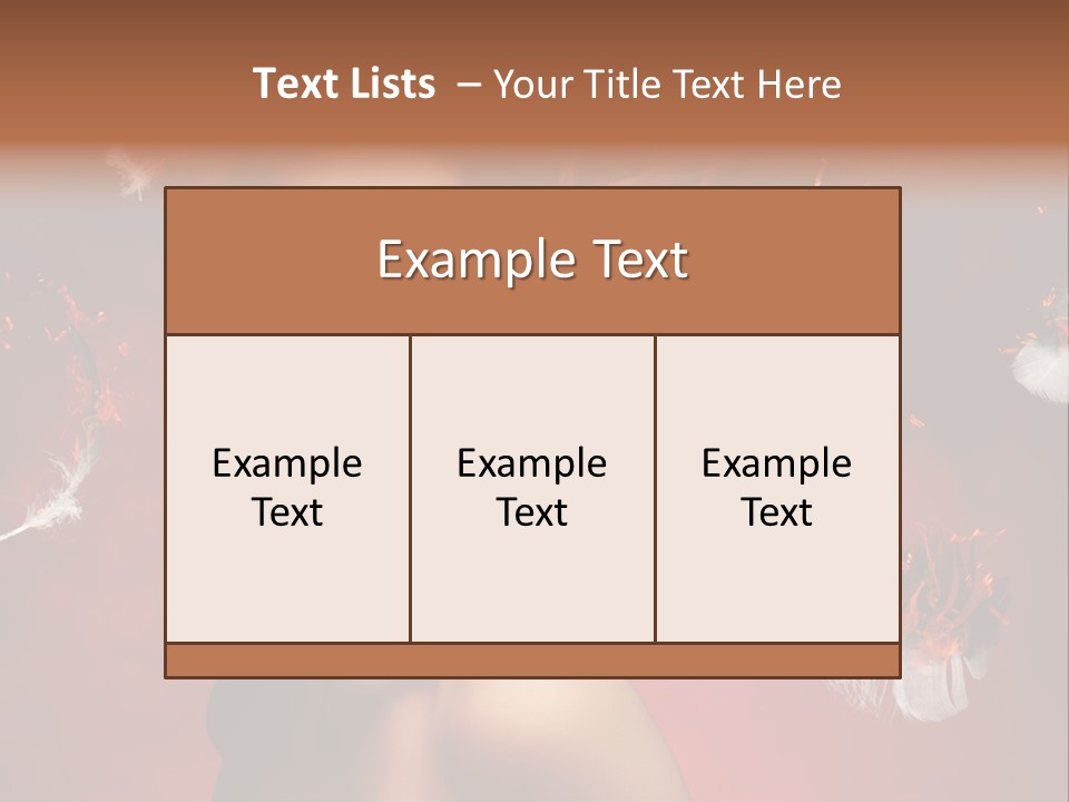 Adult Fantasy Beautiful PowerPoint Template
