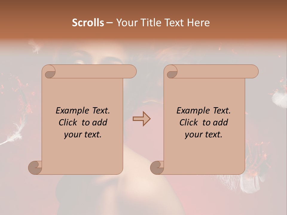 Adult Fantasy Beautiful PowerPoint Template