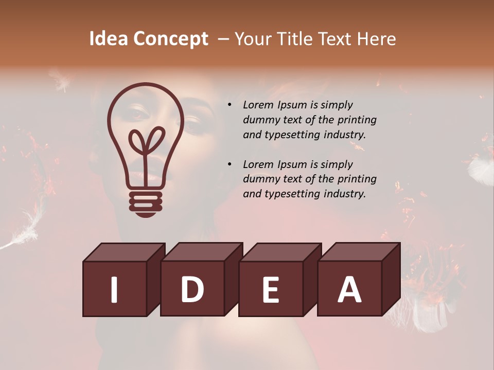 Adult Fantasy Beautiful PowerPoint Template