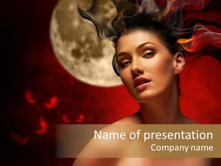 Seasonal Devil Wicked PowerPoint Template