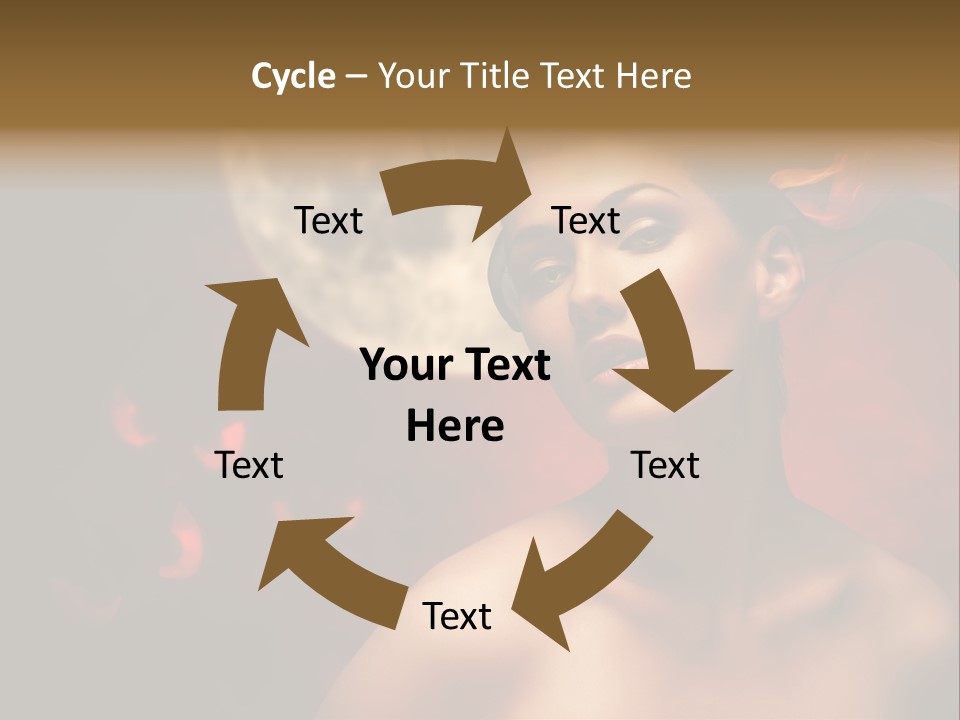 Seasonal Devil Wicked PowerPoint Template
