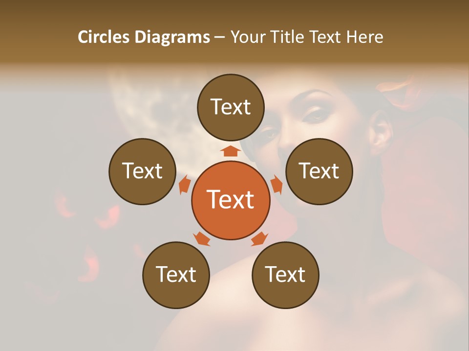 Seasonal Devil Wicked PowerPoint Template