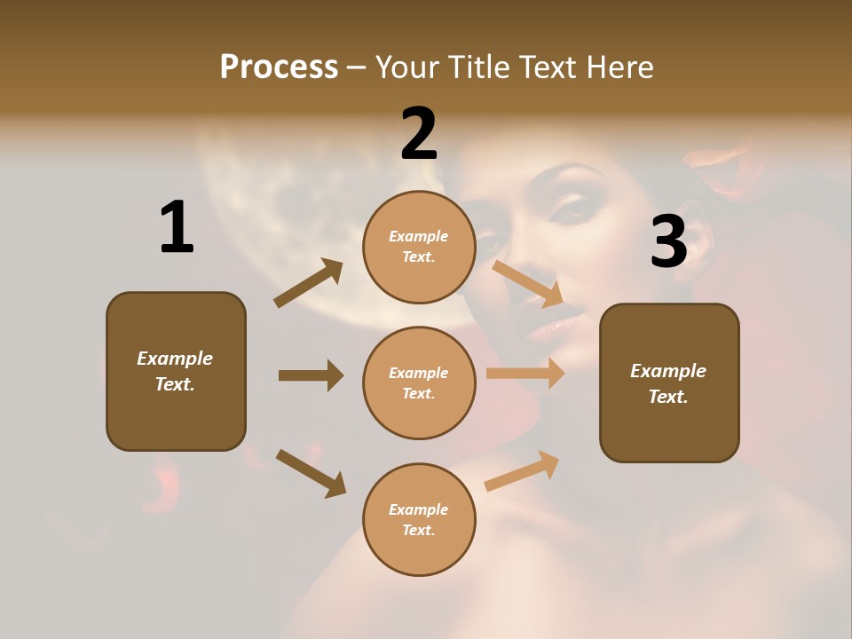 Seasonal Devil Wicked PowerPoint Template