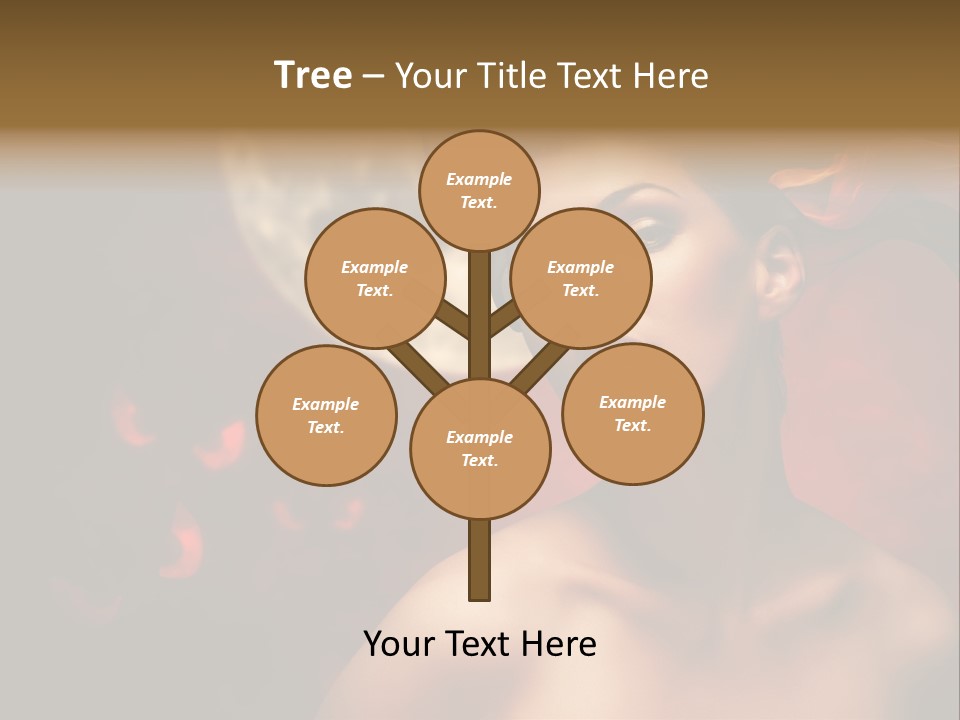 Seasonal Devil Wicked PowerPoint Template