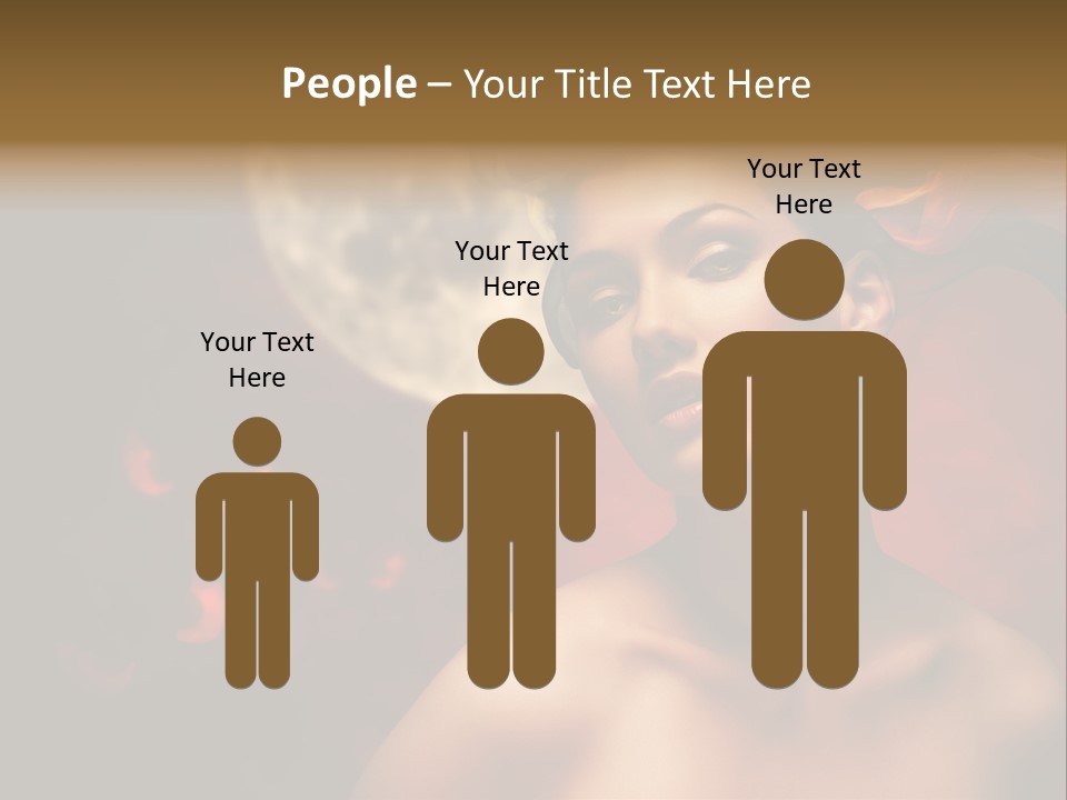 Seasonal Devil Wicked PowerPoint Template