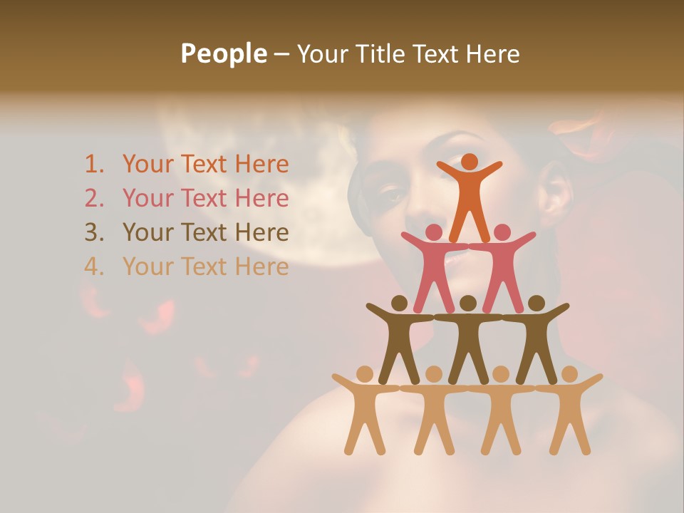 Seasonal Devil Wicked PowerPoint Template