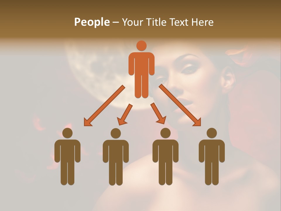 Seasonal Devil Wicked PowerPoint Template