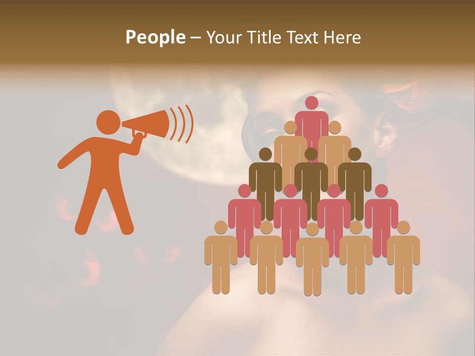 Seasonal Devil Wicked PowerPoint Template