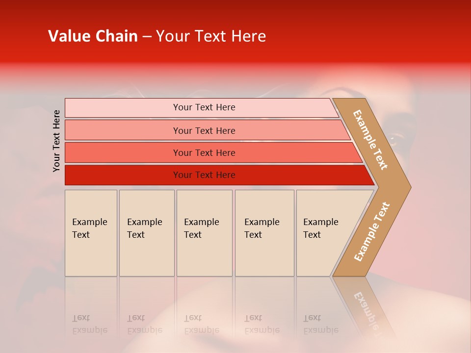 Caucasian Cruel Female PowerPoint Template