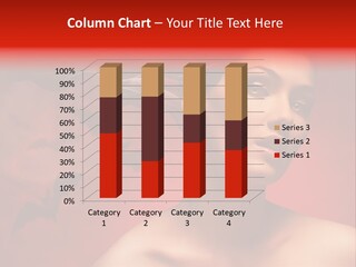 Caucasian Cruel Female PowerPoint Template