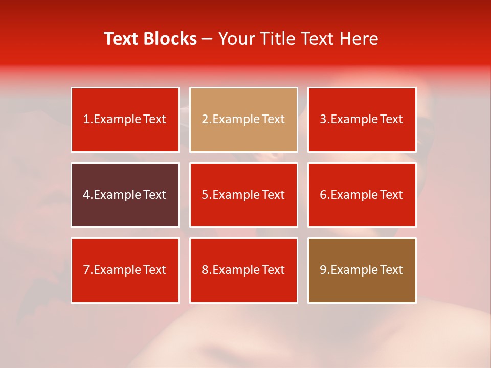 Caucasian Cruel Female PowerPoint Template