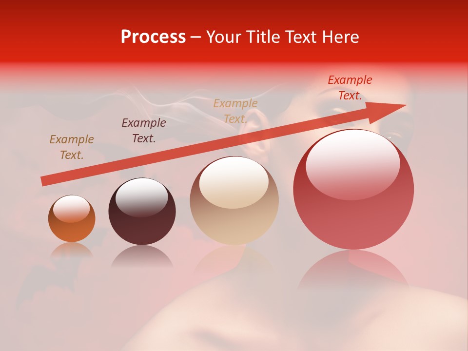 Caucasian Cruel Female PowerPoint Template