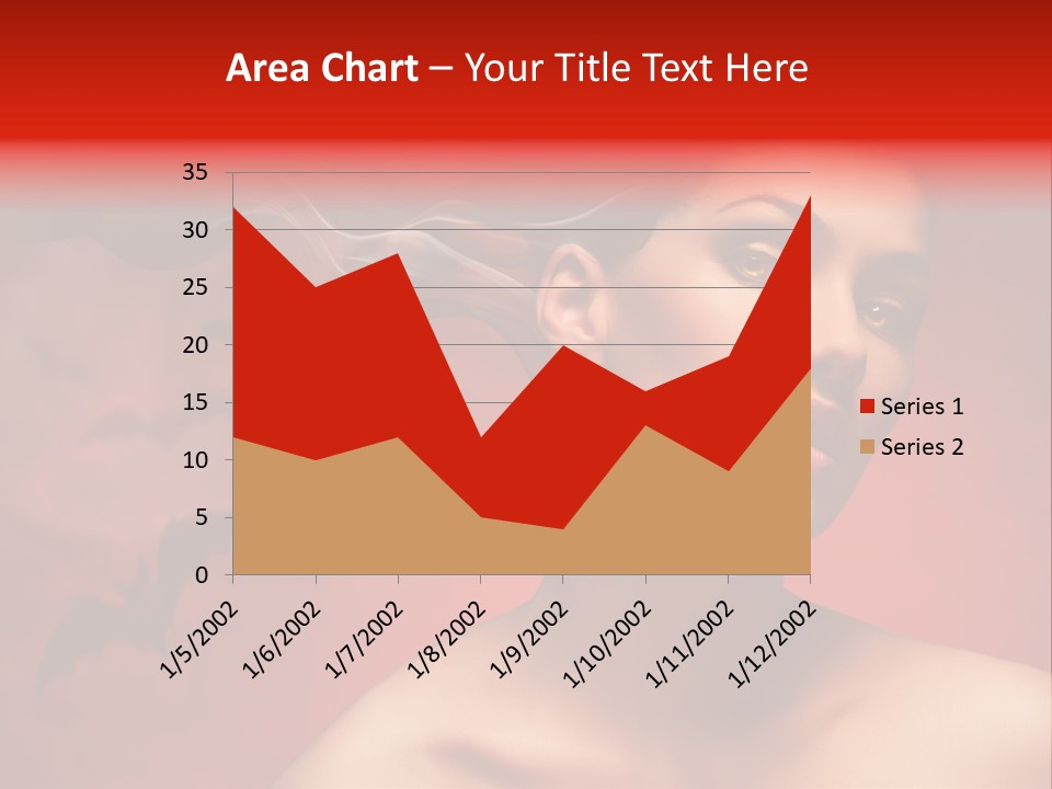 Caucasian Cruel Female PowerPoint Template