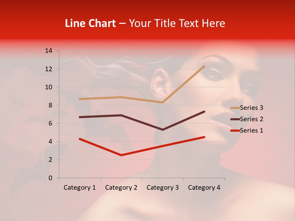 Caucasian Cruel Female PowerPoint Template