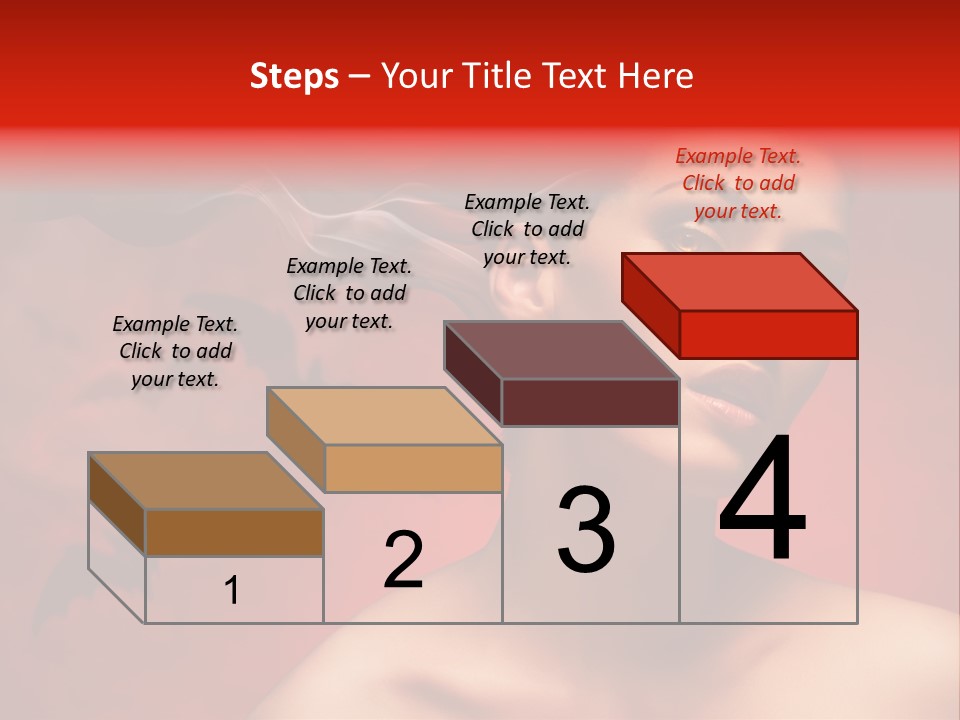 Caucasian Cruel Female PowerPoint Template