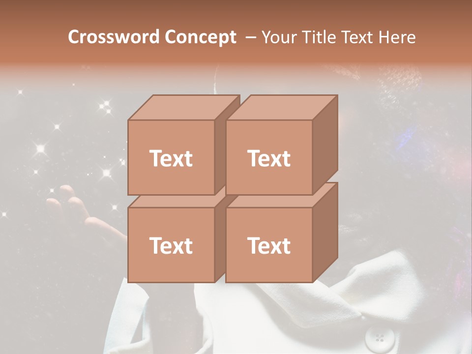 Clothing  Caucasian PowerPoint Template