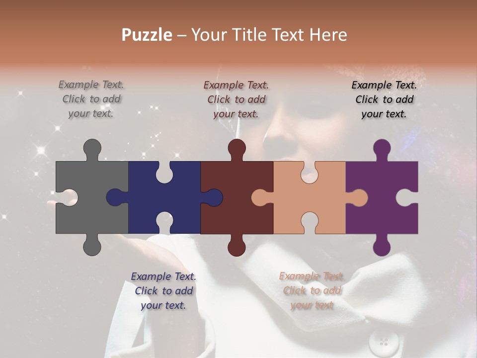 Clothing  Caucasian PowerPoint Template