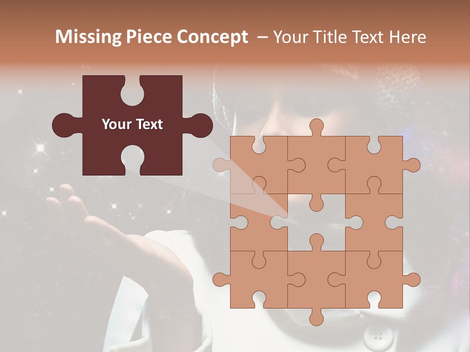 Clothing  Caucasian PowerPoint Template